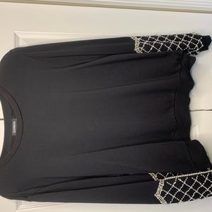 Black Express Sweater